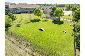 Spacious dog park
